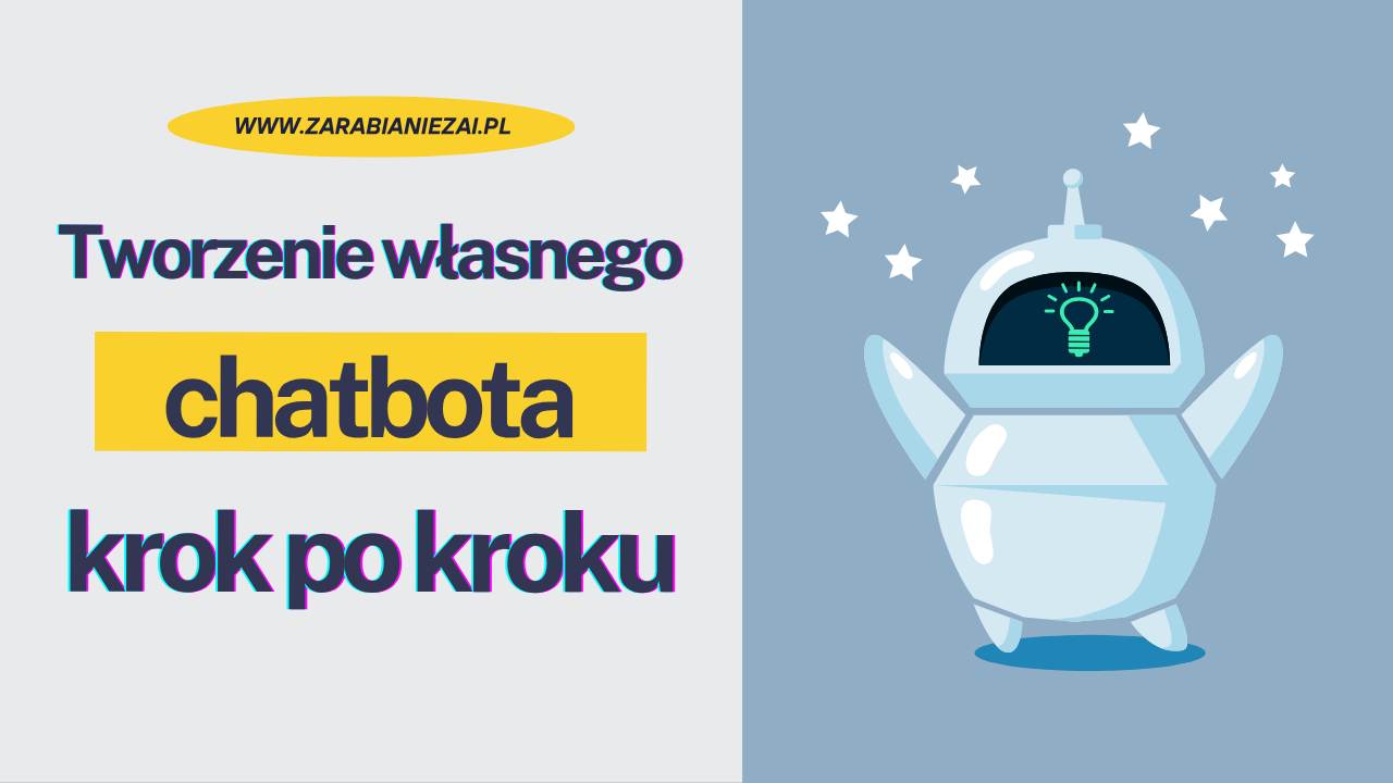 Tworzenie własnego chatbota – okładka PDF